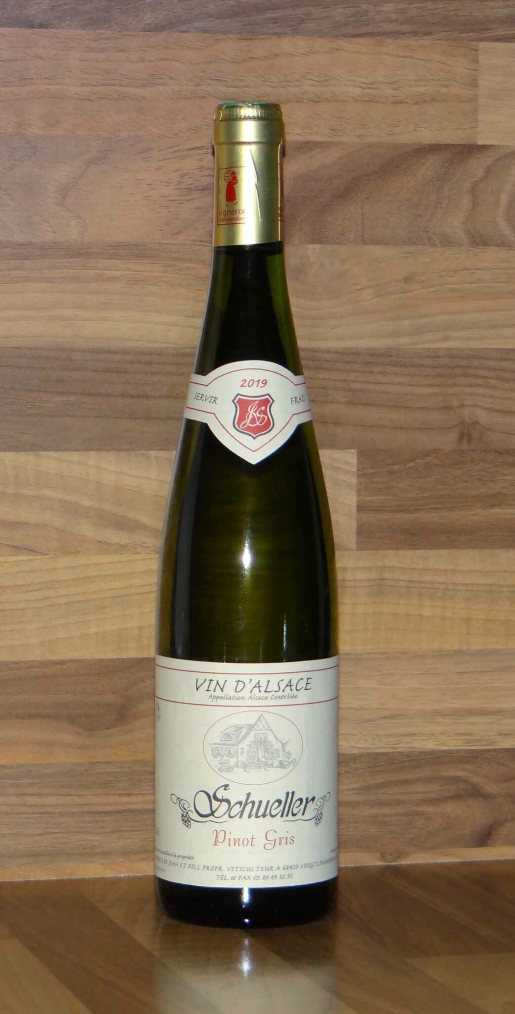 SCHULLER PINOT BLANC 2019 0,75cl
