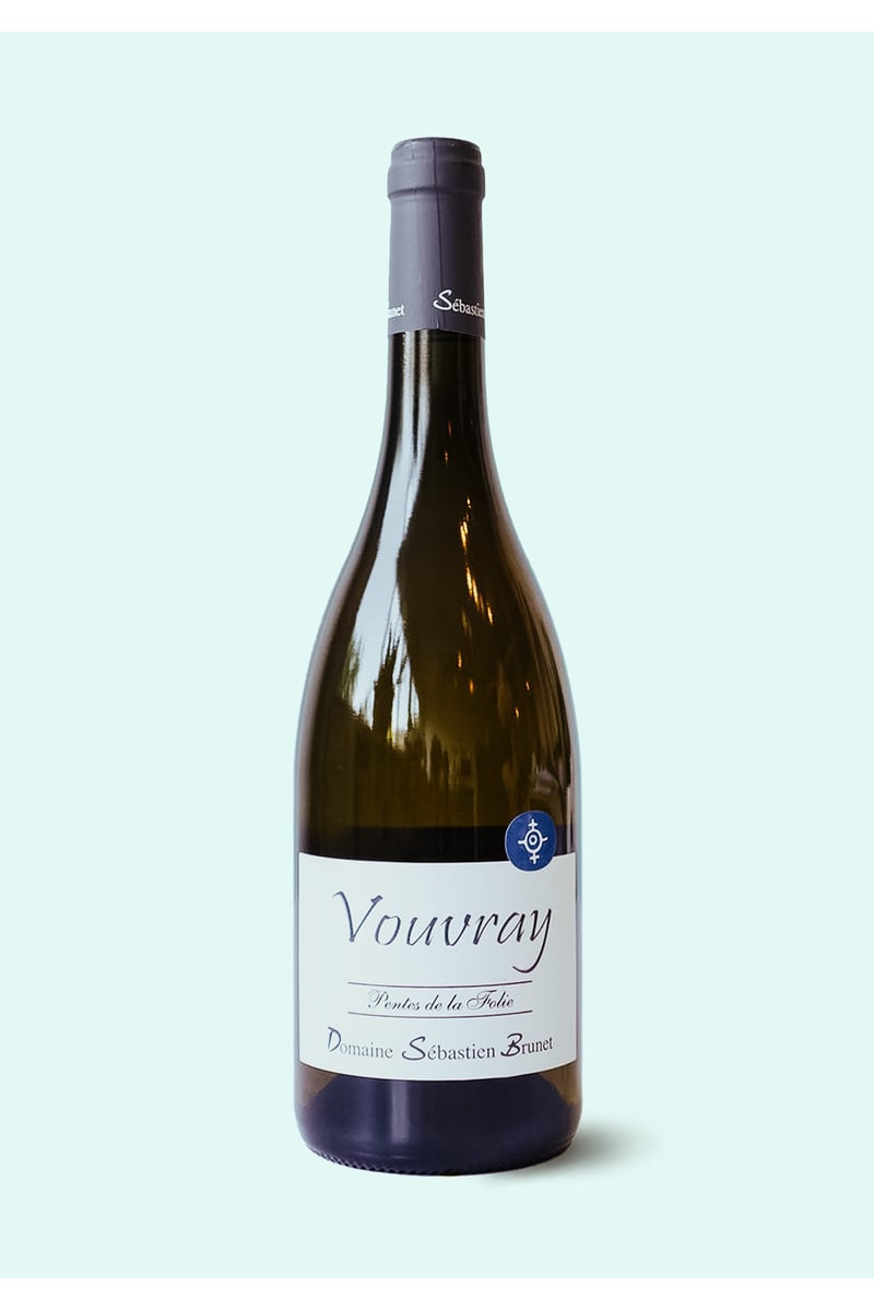 Domaine Sébastien Brunet 2022 Vouvray | Les Pentes de la Folie 0,75cl